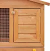 Conigliera Piccola casa per animali Conigliera 3 porte Anteprima dell’immagine prodotto 4