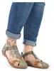 Damen Sandalen Rieker M1655-54 grun combi 40 Produktbild-Vorschau 47