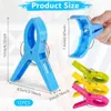 Badetuch Clips 12 Stück große Wäscheklammern Produktbild-Vorschau 2