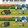 SucceBuy Fußball-Rebounder-Board, 45"X18" Klappbares Produktbild-Vorschau 3