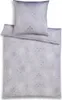 A bedding set, including a duvet cover and a pillowcase, laid flat on a white background. Produktbild-Vorschau