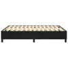 Łóżko Kontynentalne, Czarne, Obite Aksamitem, 140X190 Cm Podgląd zdjęcia produktu 5