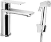 Rubinetto per lavabo con doccetta per WC, cromo Anteprima dell’immagine prodotto 1