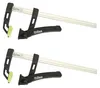 2x Einhandzwinge 80kg Spannkraft 25cm Spannbereich Produktbild-Vorschau 1