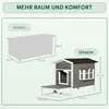 Domeček pro kočky D30-203, dřevěný, venkovní jeskyně, s Náhled obrázku produktu 7