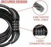 Master Lock Spiralkabel 180cm 8221EURDPRO Produktbild-Vorschau 3