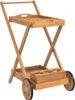 Teewagen 54x87x90 cm Massivholz Akazie Produktbild-Vorschau 1