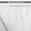 Close-up of white fabric with a measurement annotation. Produktbild-Vorschau