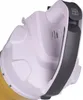A close-up view of a white Kärcher dirt container with a black handle and a yellow hose attachment. Produktbild-Vorschau