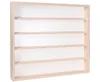 A wooden display shelf with multiple compartments against a white background. Produktbild-Vorschau