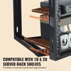 VEVOR 9U Wandmontage-Rack, 150 lbs/68,04 kg maximale Produktbild-Vorschau 6