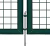 vidaXL Porte de clôture double en acier revêtu par poudre Voir les images du produit 3