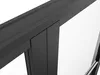 Komplette 2-flügelige Tür aus Aluminium und gehärtetem Glas Produktbild-Vorschau 4