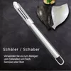 Professionelles Messerset mit Edelstahlblock – 7-teilig – Produktbild-Vorschau 5