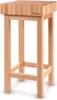 Holz-Metzgerblock aus Buchenholz 50x40x85 mm - Hendi 505694 Produktbild-Vorschau 1