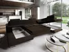 A modern living room with a large sectional sofa. Produktbild-Vorschau