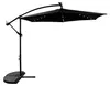 Aga LED Sonnenschirm 300 cm Schwarz Produktbild-Vorschau 1