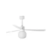 Energiespar Deckenventilator mit LED Beleuchtung und Produktbild-Vorschau 1