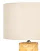 BELIANI Stolní lampa žlutá keramická 49 cm geometrický vzor Náhled obrázku produktu 8