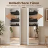 Schuhschrank – schmaler, fünfstöckiger Schuhschrank – mit Produktbild-Vorschau 6
