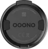 The back of a black electronic device, likely a sensor or detector, with text and logos printed on it. Produktbild-Vorschau