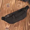 Herren Leder klassische Hüfte Nierenbeutel schwarz Vintage Produktbild-Vorschau 9