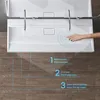 doporro Waschbecken Mineralguss matt weiß 120x46x11cm, Produktbild-Vorschau 2