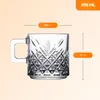 Tasses en verre Pasabahce avec anse set de 2 x 195 ml Voir les images du produit 12