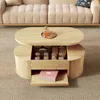 OKWISH Table Basse Relevable avec Étagère Extensible, Voir les images du produit 2