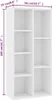 vidaXL Libreria bianca 50×25×106 cm in materiale derivato Anteprima dell’immagine prodotto 6