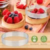 6 Stück Ø 10 cm Dessertringe, 430 Edelstahl Tartelette Produktbild-Vorschau 4