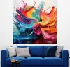 Splash abstrakte Wandkunst Leinwandbild Wandbild Kunstdruck Produktbild-Vorschau 2