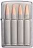 ZIPPO - Bullets - Emblem Brushed Chrome Kugel Patrone Produktbild-Vorschau 1