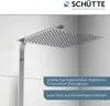 Sprchový systém SCHÜTTE OCEAN, nerezová dešťová sprcha s Náhled obrázku produktu 12