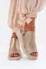 Damen Wedge Sandalen Gold Mevinette 37 Produktbild-Vorschau 5