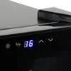 Close-up of a black electronic device control panel. Voir les images du produit