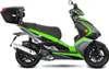 Motorroller Striker 50ccm 45 km/h Euro 5, grün mit Top Produktbild-Vorschau 2
