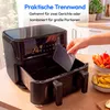 MEDION P25 XXL Flex M Airfryer mit 2 Kammern - 10,8 Liter - Produktbild-Vorschau 4