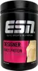 A black container of ESN Designer Whey Protein powder with a pink label. Produktbild-Vorschau