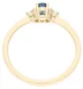 Saphir Ring Gold 585 mit Diamanten JL10-07-3571 JuwelmaLux Produktbild-Vorschau 2