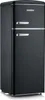 A black retro-style refrigerator. Anteprima dell’immagine prodotto