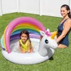 INTEX 57113np - Baby Pool - Einhorn (127x102x69cm) Produktbild-Vorschau 3