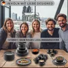 SÄNGER Speiseteller 4-teilig Mixed colors Produktbild-Vorschau 6