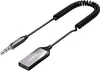 A Ugreen Bluetooth audio receiver with a coiled cable and USB connector is shown against a white background. Náhľad obrázku produktu