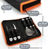 com-four® 6-teiliges Kürbis Schnitz-Set für Halloween - Produktbild-Vorschau 6