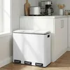 SONGMICS Mülleimer Mülltrennsystem, 3 x 18 L, ergonomisch, Produktbild-Vorschau 2