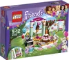 The image shows the front of a LEGO Friends birthday party set packaging. Podgląd zdjęcia produktu