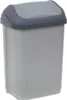 A light gray trash can with a dark gray lid, shown against a white background. Náhľad obrázku produktu