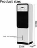 Verdunstungskühler, tragbarer Turmventilator mit Produktbild-Vorschau 2