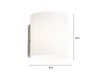 Fischer & Honsel Betty Wandleuchte G9 warmweiss schaltbar Produktbild-Vorschau 4